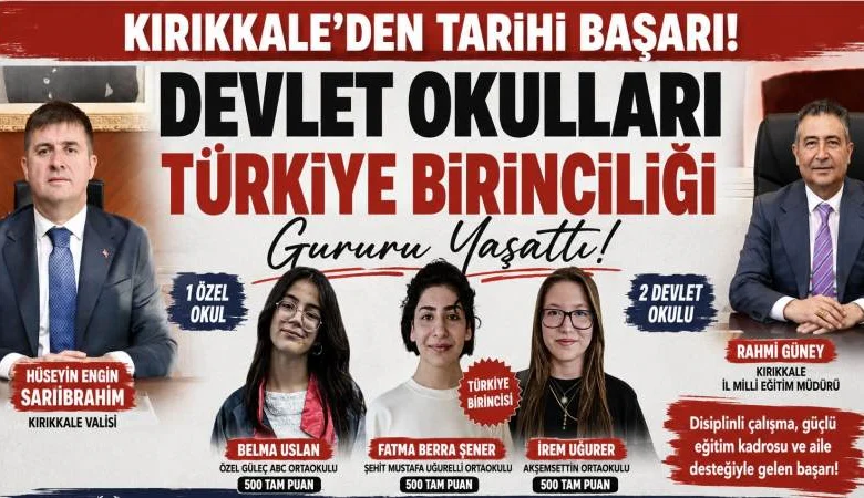 Devlet Okulları Kırıkkale’ye Çifte Türkiye Birinciliği Gururu Yaşattı - Kırıkkale Haber, Son Dakika Kırıkkale Haberleri Devlet Okulları Kırıkkale’ye Çifte Türkiye Birinciliği Gururu Yaşattı - Kırıkkale Haber, Son Dakika Kırıkkale Haberleri