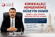 Kırıkkaleli Hemşehrimiz Hüseyin Demir, İzmir İl Göç İdaresi Müdürü Oldu - Kırıkkale Haber, Son Dakika Kırıkkale Haberleri