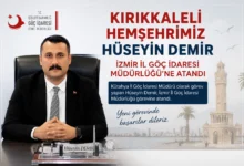 Kırıkkaleli Hemşehrimiz Hüseyin Demir, İzmir İl Göç İdaresi Müdürü Oldu - Kırıkkale Haber, Son Dakika Kırıkkale Haberleri Kırıkkaleli Hemşehrimiz Hüseyin Demir, İzmir İl Göç İdaresi Müdürü Oldu - Kırıkkale Haber, Son Dakika Kırıkkale Haberleri