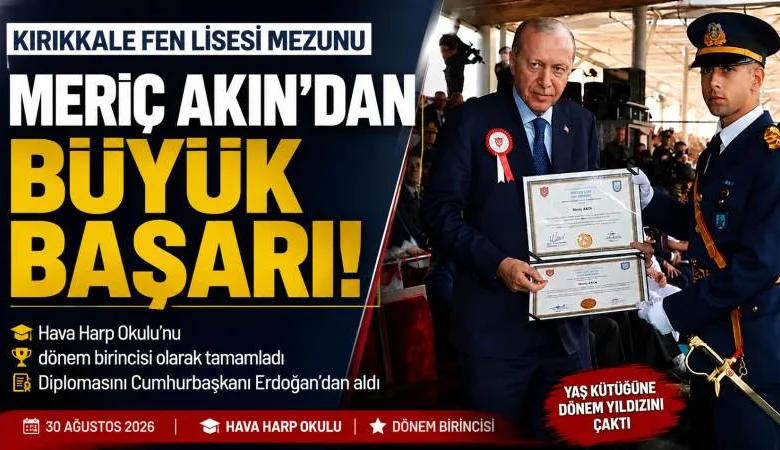 Kırıkkale Fen Lisesi Mezunu Meriç Akın’dan Büyük Başarı - Kırıkkale Haber, Son Dakika Kırıkkale Haberleri Kırıkkale Fen Lisesi Mezunu Meriç Akın’dan Büyük Başarı - Kırıkkale Haber, Son Dakika Kırıkkale Haberleri