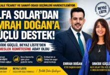 ALFA SOLAR'da Beyaz Ş,Emrah Doğan'a Sanayi'den Güçlü Destek - Kırıkkale Haber, Son Dakika Kırıkkale Haberleri