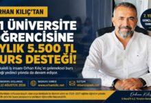 Orhan Kılıç’tan 71 Üniversite Öğrencisine Aylık 5 Bin 500 TL Burs Desteği - Kırıkkale Haber, Son Dakika Kırıkkale Haberleri