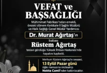 Doktor Murat Ağırtaş’ın Acı Günü,Rüstem Ağırtaş Vefat Etti - Kırıkkale Haber, Son Dakika Kırıkkale Haberleri Doktor Murat Ağırtaş’ın Acı Günü,Rüstem Ağırtaş Vefat Etti - Kırıkkale Haber, Son Dakika Kırıkkale Haberleri