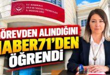 GÖREVDEN ALINDIĞINI HABER71’DEN ÖĞRENDİ - Kırıkkale Haber, Son Dakika Kırıkkale Haberleri