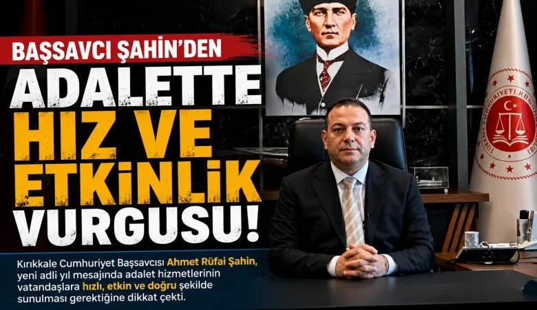 Başsavcı Şahin: “Adalet Hizmetlerinde Hız ve Etkinlik Önceliğimiz” - Kırıkkale Haber, Son Dakika Kırıkkale Haberleri Başsavcı Şahin: “Adalet Hizmetlerinde Hız ve Etkinlik Önceliğimiz” - Kırıkkale Haber, Son Dakika Kırıkkale Haberleri
