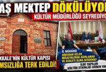 Taş Mektep Dökülüyor Kültür Müdürlüğü Seyrediyor - Kırıkkale Haber, Son Dakika Kırıkkale Haberleri