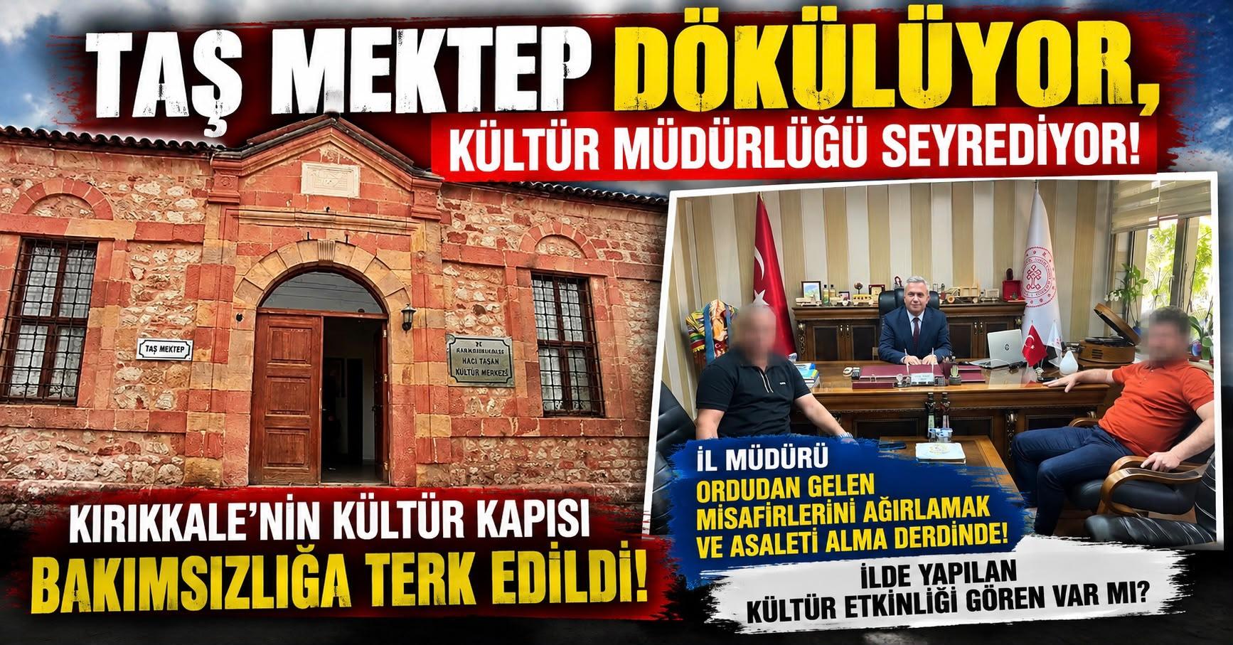 Taş Mektep Dökülüyor Kültür Müdürlüğü Seyrediyor - Kırıkkale Haber, Son Dakika Kırıkkale Haberleri Taş Mektep Dökülüyor Kültür Müdürlüğü Seyrediyor - Kırıkkale Haber, Son Dakika Kırıkkale Haberleri