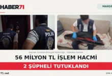 Kırıkkale Haber, Son Dakika Kırıkkale Haberleri Haber71 kapağı: Kırıkkale’deki bahis operasyonunda bir evin girişindeki siber polisler ve aramada incelenen tüfek; videodan kareler.