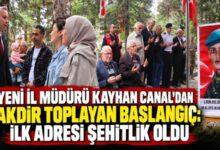 KIRIKKAL'DE YENİ İL MÜDÜRÜ KAYHAN CANAL GÖREVE ŞEHİTLİK ZİYARETİ İLE BAŞLADI - Kırıkkale Haber, Son Dakika Kırıkkale Haberleri