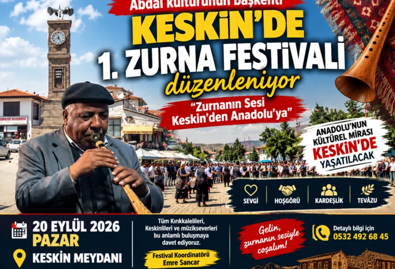 Zurnanın Sesi Keskin'den Yükselecek - Kırıkkale Haber, Son Dakika Kırıkkale Haberleri Zurnanın Sesi Keskin'den Yükselecek - Kırıkkale Haber, Son Dakika Kırıkkale Haberleri
