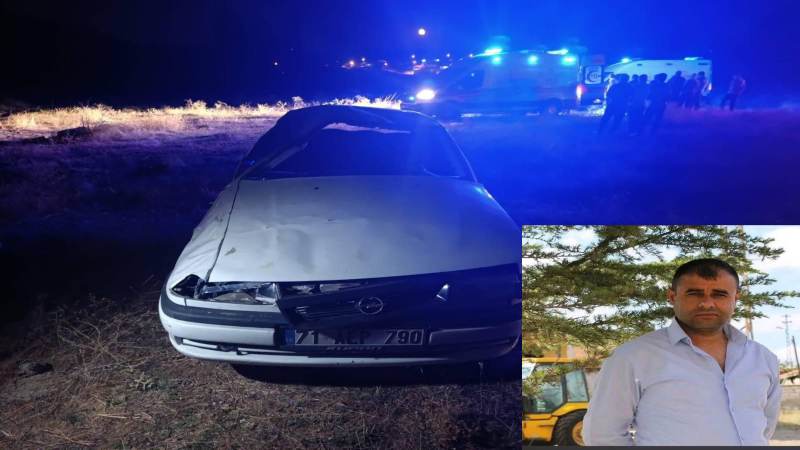 Keskin ilçesinde kontrolden çıkarak takla atan otomobilde bulunan 41 yaşındaki Hasan İleri hayatını kaybetti. Aracı kullanan Sezai Çetin yaralanırken tedavisinin ardından çıkarıldığı mahkemece tutuklandı. - Kırıkkale Haber, Son Dakika Kırıkkale Haberleri