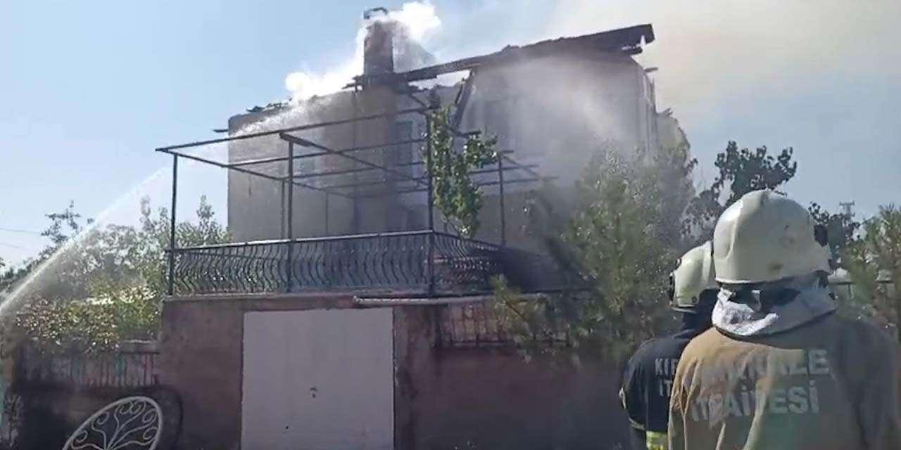 Osmangazi Mahallesinde Korkutan Yangın - Kırıkkale Haber, Son Dakika Kırıkkale Haberleri