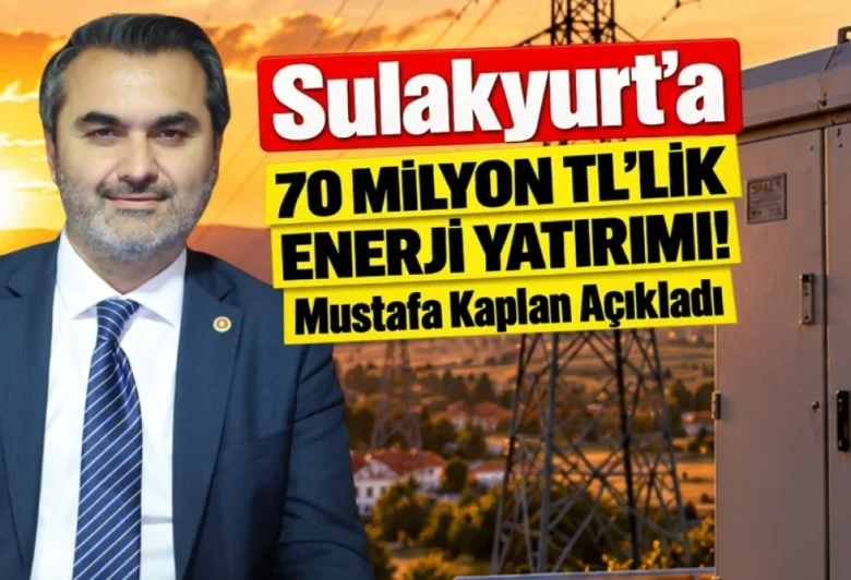 Sulakyurt’a 70 Milyon TL’lik Enerji Yatırımı! - Kırıkkale Haber, Son Dakika Kırıkkale Haberleri Sulakyurt’a 70 Milyon TL’lik Enerji Yatırımı! - Kırıkkale Haber, Son Dakika Kırıkkale Haberleri
