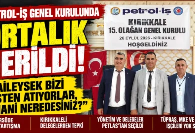 PETROL-İŞ GENEL KURULUNDA ORTALIK GERİLDİ! - Kırıkkale Haber, Son Dakika Kırıkkale Haberleri PETROL-İŞ GENEL KURULUNDA ORTALIK GERİLDİ! - Kırıkkale Haber, Son Dakika Kırıkkale Haberleri