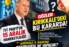 İYİ PARTİDE KRİTİK GÜNLER TANIRIVERDİ İSTİFA Mİ EDİYOR - Kırıkkale Haber, Son Dakika Kırıkkale Haberleri