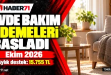 Evde Bakım Yardımı’nda ekim ödemeleri başladı: Aylık 15 bin 755 TL Evde Bakım Yardımı’nda ekim ödemeleri başladı: Aylık 15 bin 755 TL — Haber71 haber kapağı.