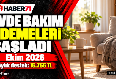 Evde Bakım Yardımı’nda ekim ödemeleri başladı: Aylık 15 bin 755 TL Evde Bakım Yardımı’nda ekim ödemeleri başladı: Aylık 15 bin 755 TL — Haber71 haber kapağı.