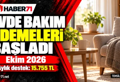 Evde Bakım Yardımı’nda ekim ödemeleri başladı: Aylık 15 bin 755 TL Evde Bakım Yardımı’nda ekim ödemeleri başladı: Aylık 15 bin 755 TL — Haber71 haber kapağı.
