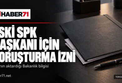 Eski SPK Başkanı İbrahim Ömer Gönül hakkında soruşturma izni Eski SPK Başkanı İbrahim Ömer Gönül hakkında soruşturma izni — Haber71 haber kapağı.