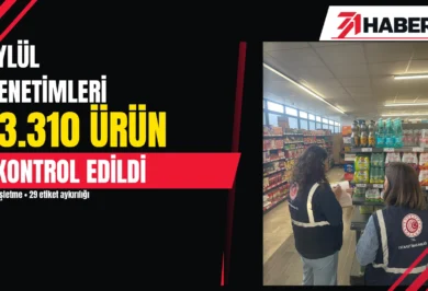 Kırıkkale’de fiyat denetimi: 13.310 ürün kontrol edildi | Haber71 kapak Kırıkkale’de fiyat denetimi: 13.310 ürün kontrol edildi – Haber71 haber kapağı