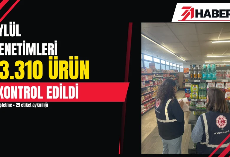 Kırıkkale’de fiyat denetimi: 13.310 ürün kontrol edildi | Haber71 kapak Kırıkkale’de fiyat denetimi: 13.310 ürün kontrol edildi – Haber71 haber kapağı