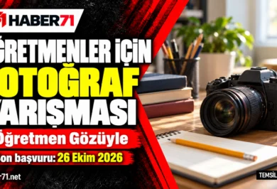 Kırıkkaleli öğretmenlere fotoğraf yarışması: Son başvuru 26 Ekim Kırıkkaleli öğretmenlere fotoğraf yarışması: Son başvuru 26 Ekim — Haber71 haber kapağı.