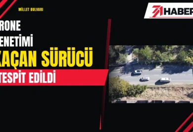 Kırıkkale’de denetimden kaçan sürücü drone ile tespit edildi | Haber71 kapak Kırıkkale’de denetimden kaçan sürücü drone ile tespit edildi – Haber71 haber kapağı