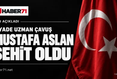 MSB duyurdu: Piyade Uzman Çavuş Mustafa Aslan şehit oldu MSB duyurdu: Piyade Uzman Çavuş Mustafa Aslan şehit oldu — Haber71 haber kapağı.