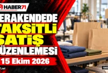 Perakendede taksit sürelerini belirleme yetkisi Bakanlığa verildi Perakendede taksit sürelerini belirleme yetkisi Bakanlığa verildi — Haber71 haber kapağı.