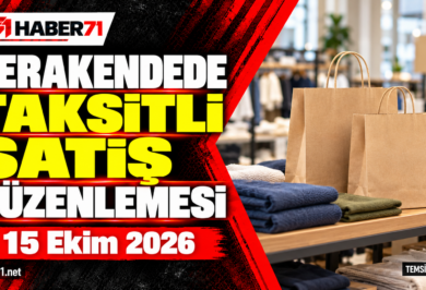 Perakendede taksit sürelerini belirleme yetkisi Bakanlığa verildi Perakendede taksit sürelerini belirleme yetkisi Bakanlığa verildi — Haber71 haber kapağı.