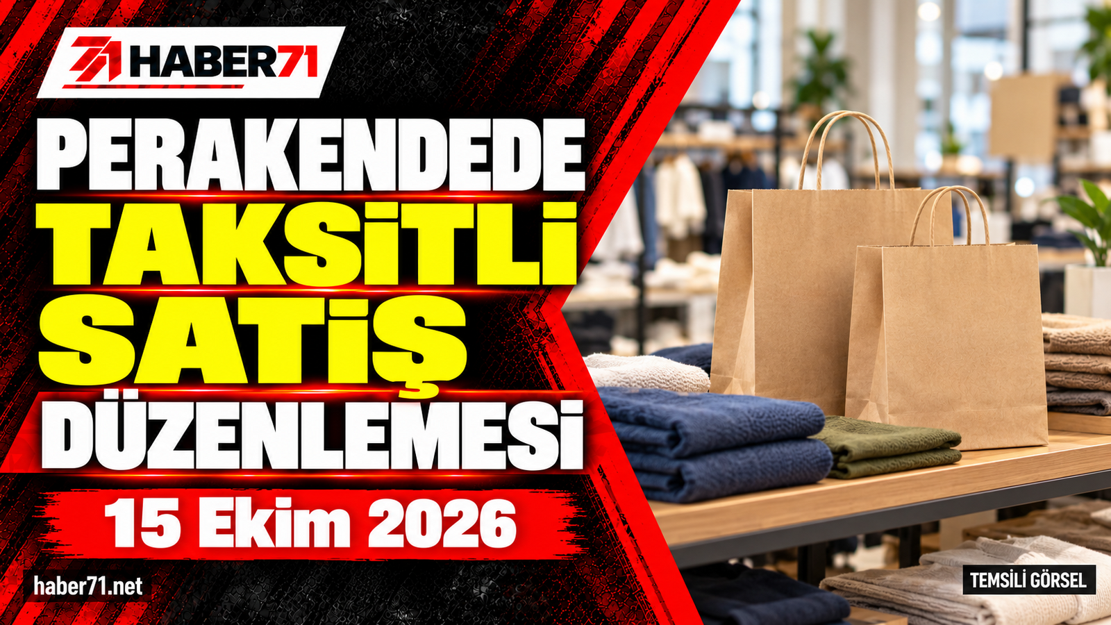 Perakendede taksit sürelerini belirleme yetkisi Bakanlığa verildi