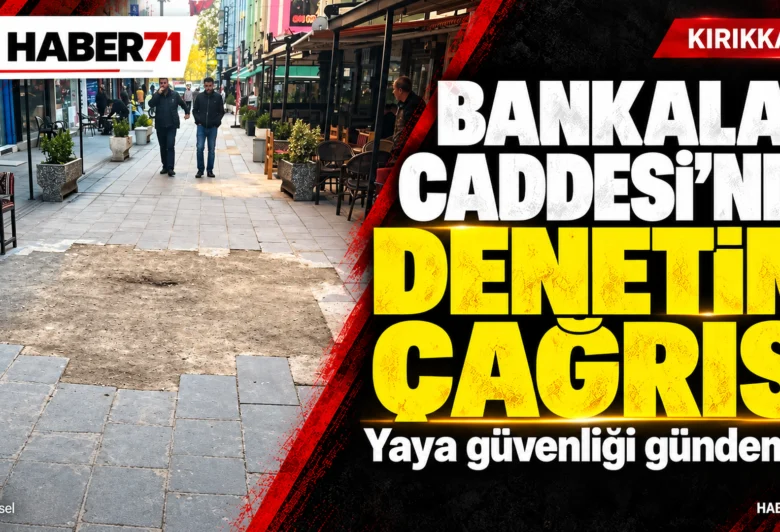 Bankalar Caddesi’nde yaya güvenliği ve denetim çağrısı Bankalar Caddesi’nde yaya güvenliği ve denetim çağrısı için hazırlanan Haber71 kapağı