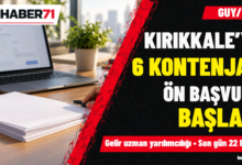 Gelir uzman yardımcılığında Kırıkkale’ye 6 kontenjan: Ön başvuru 22 Ekim’de bitiyor