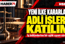 HSK’nin başsavcı ve başsavcıvekillerinin adli işlere katılım kararları yürürlüğe girdi HSK’nin adli işlere katılım ilke kararları — Haber71 temsili adalet kapağı