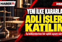 HSK’nin başsavcı ve başsavcıvekillerinin adli işlere katılım kararları yürürlüğe girdi HSK’nin adli işlere katılım ilke kararları — Haber71 temsili adalet kapağı