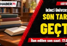 İkinci Üniversite kaydı için ilan edilen 19 Ekim son tarihi geçti Haber71 haber kapağı: İkinci Üniversite kaydı için ilan edilen 19 Ekim son tarihi geçti