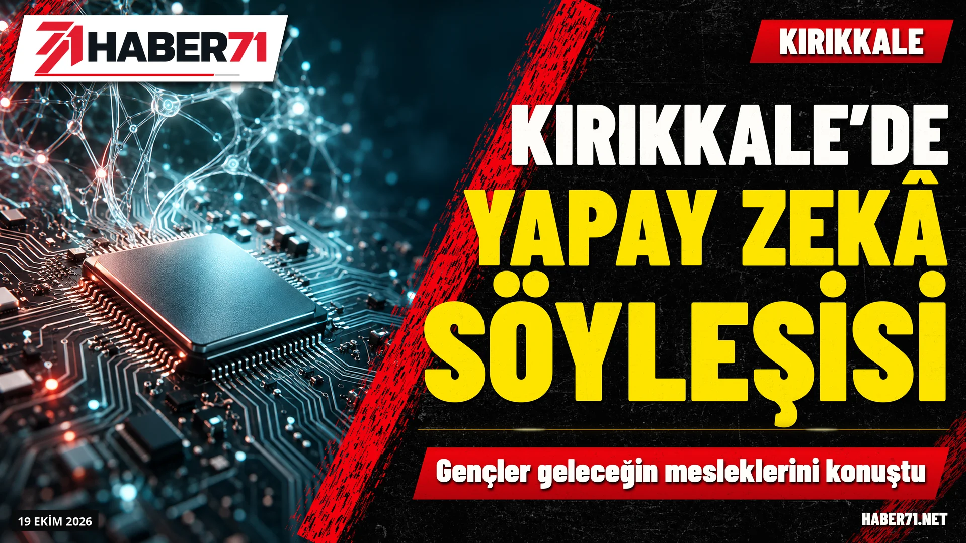 Kırıkkale’de öğrenciler yapay zekânın fırsatlarını ve sorumluluklarını konuştu Haber71 haber kapağı: Kırıkkale’de öğrenciler yapay zekânın fırsatlarını ve sorumluluklarını konuştu