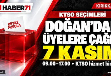 Emrah Doğan’ın KTSO seçim çağrısı — Haber71 haber kapağı Emrah Doğan’ın KTSO seçim çağrısını konu alan temsilî haber kapağı
