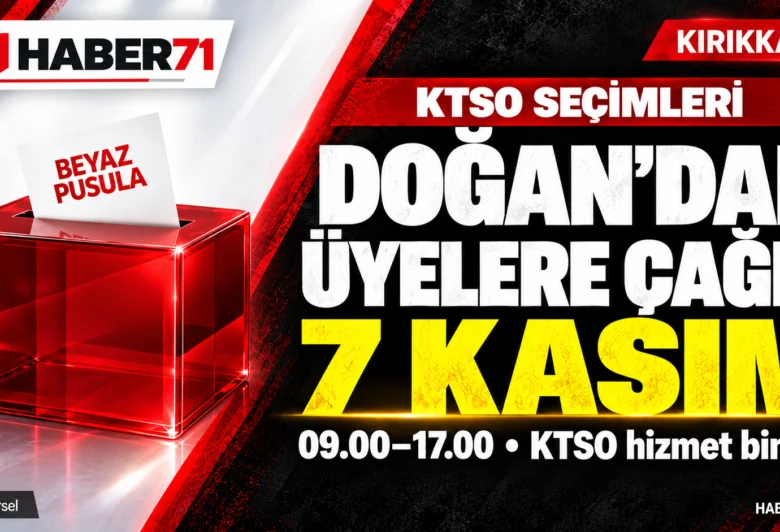 Emrah Doğan’ın KTSO seçim çağrısı — Haber71 haber kapağı Emrah Doğan’ın KTSO seçim çağrısını konu alan temsilî haber kapağı
