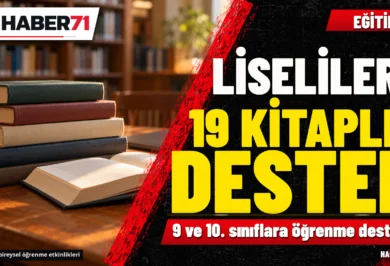 MEB’den lise öğrencilerine 19 kitaplık bireysel öğrenme desteği Haber71 haber kapağı: MEB’den lise öğrencilerine 19 kitaplık bireysel öğrenme desteği