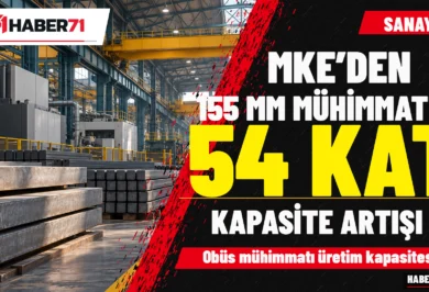 Kırıkkale Haber, Son Dakika Kırıkkale Haberleri MKE’den 155 mm obüs mühimmatında 54 kat kapasite artışı açıklaması