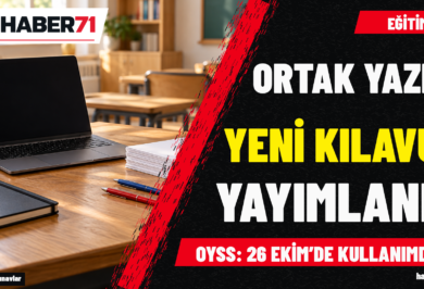OYSS okul geneli sınav işlemleri 26 Ekim OYSS okul geneli sınav işlemleri 26 Ekim’de başlıyor — Haber71 kapağı