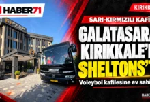 Galatasaray’a Sheltons Otel ev sahipliği yaptı — Haber71 kapağı Galatasaray voleybol kafilesinin Kırıkkale’de Sheltons Otel’de ağırlanmasını konu alan temsilî Haber71 kapağı