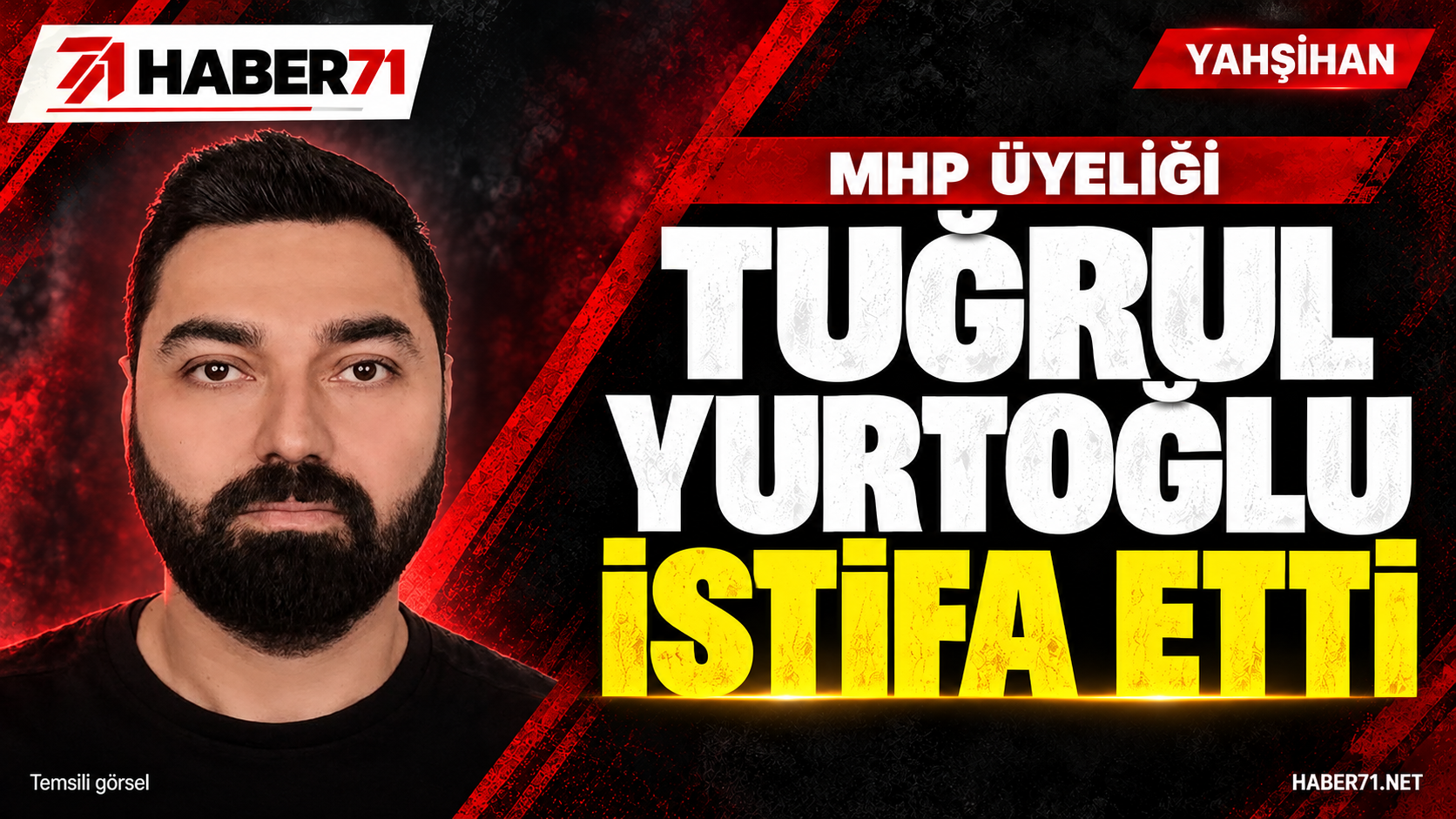 Tuğrul Yurtoğlu MHP üyeliğinden istifa ettiğini duyurdu