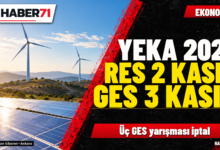 Haber71 haber kapağı: YEKA 2026 takvimi açıklandı: RES 2 Kasım, GES 3 Kasım