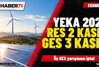 YEKA 2026 takvimi açıklandı: RES 2 Kasım, GES 3 Kasım Haber71 haber kapağı: YEKA 2026 takvimi açıklandı: RES 2 Kasım, GES 3 Kasım