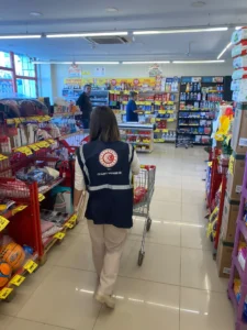 Kırıkkale’de market içerisindeki fiyat denetimi Kırıkkale’de market içerisindeki fiyat denetimi